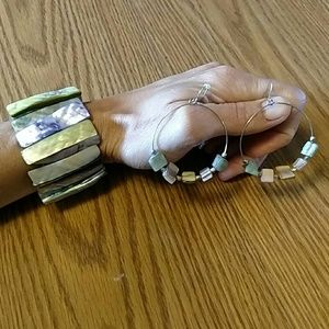 Bracelet and Earrings set